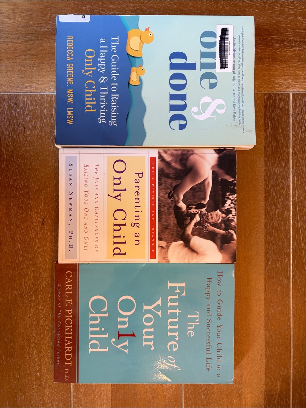 Bundle of Three 'Only Child' Parenting Books
